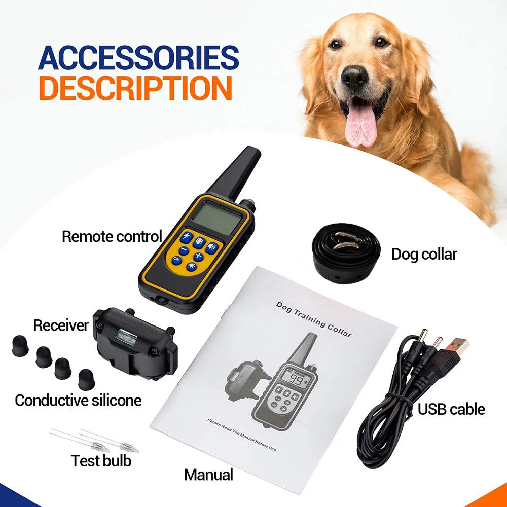 Oasis Hound™ Rechargeable Remote Dog Training Collar