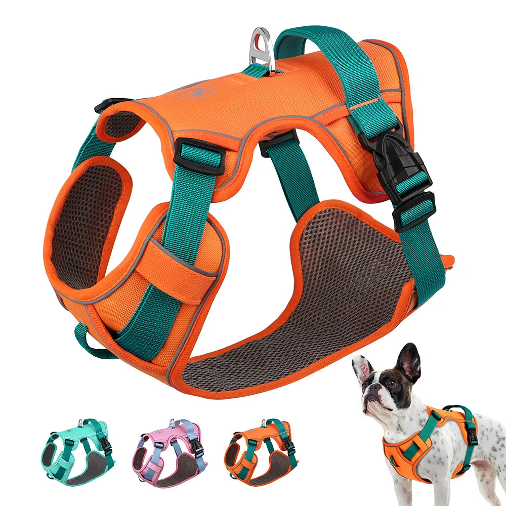 Oasis Hound™ Mesh Breathable Reflective Dog Harness