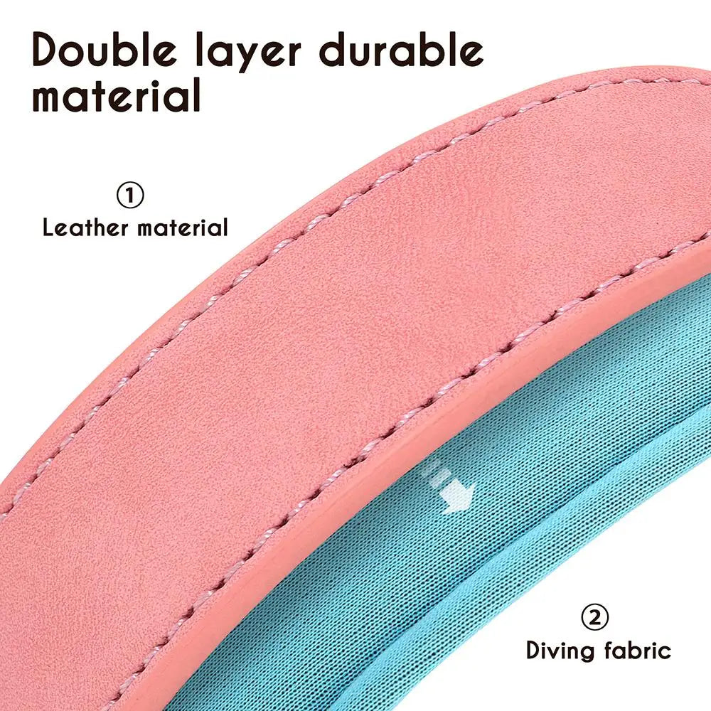 Oasis Hound™ Customized Leather Dog Collar &amp; Leash Set