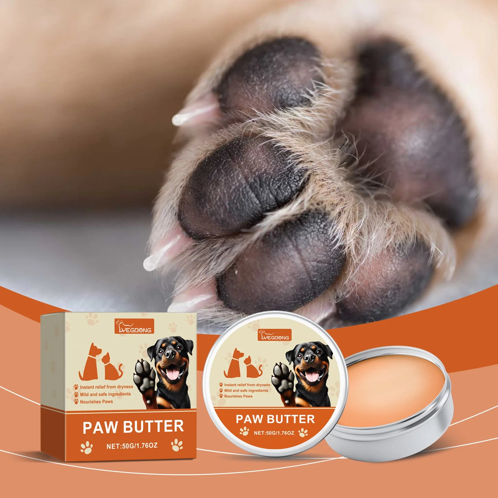 Oasis Hound™ Pet Paw Balm