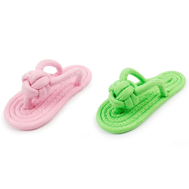 Oasis Hound™ Cotton Slipper Rope Chew Toy