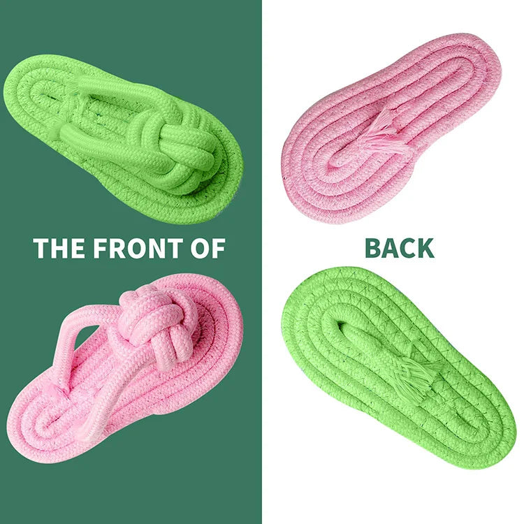Oasis Hound™ Cotton Slipper Rope Chew Toy