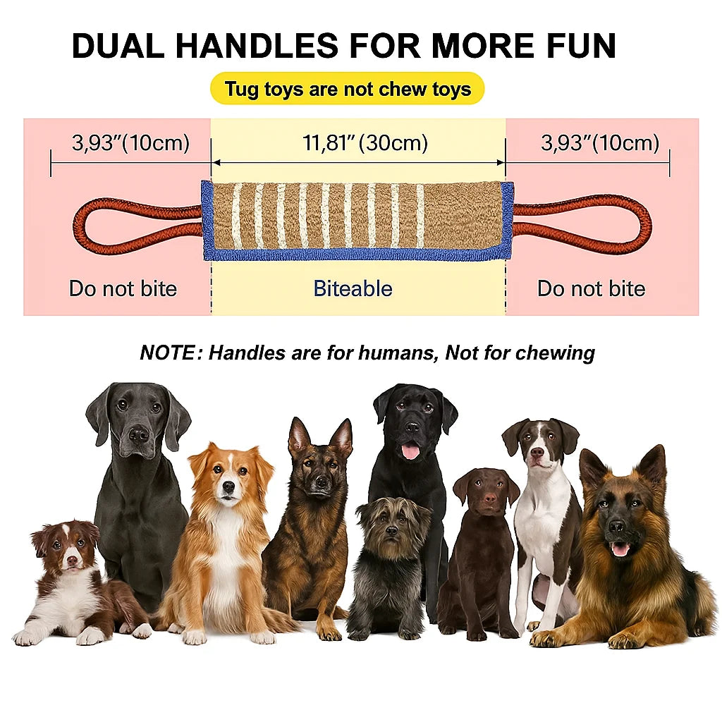 Oasis Hound™ Professional Tug & Bite Training Toy