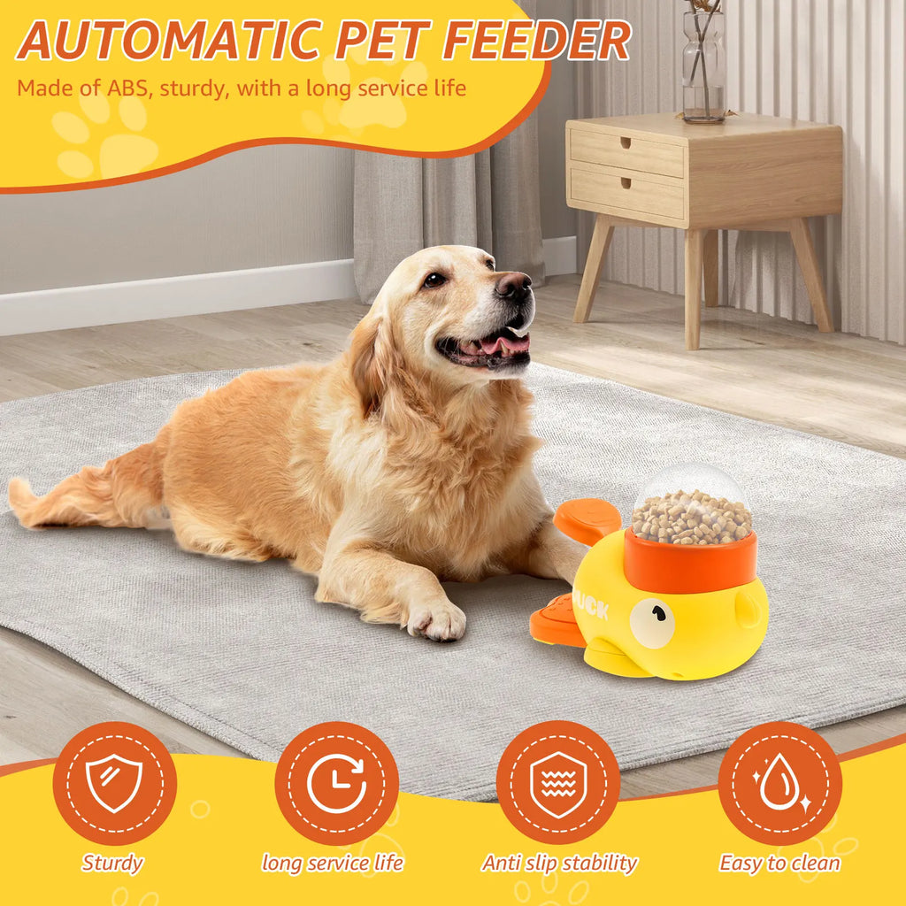 Oasis Hound ™ Interactive Duck Shaped Dog Slow Feeder