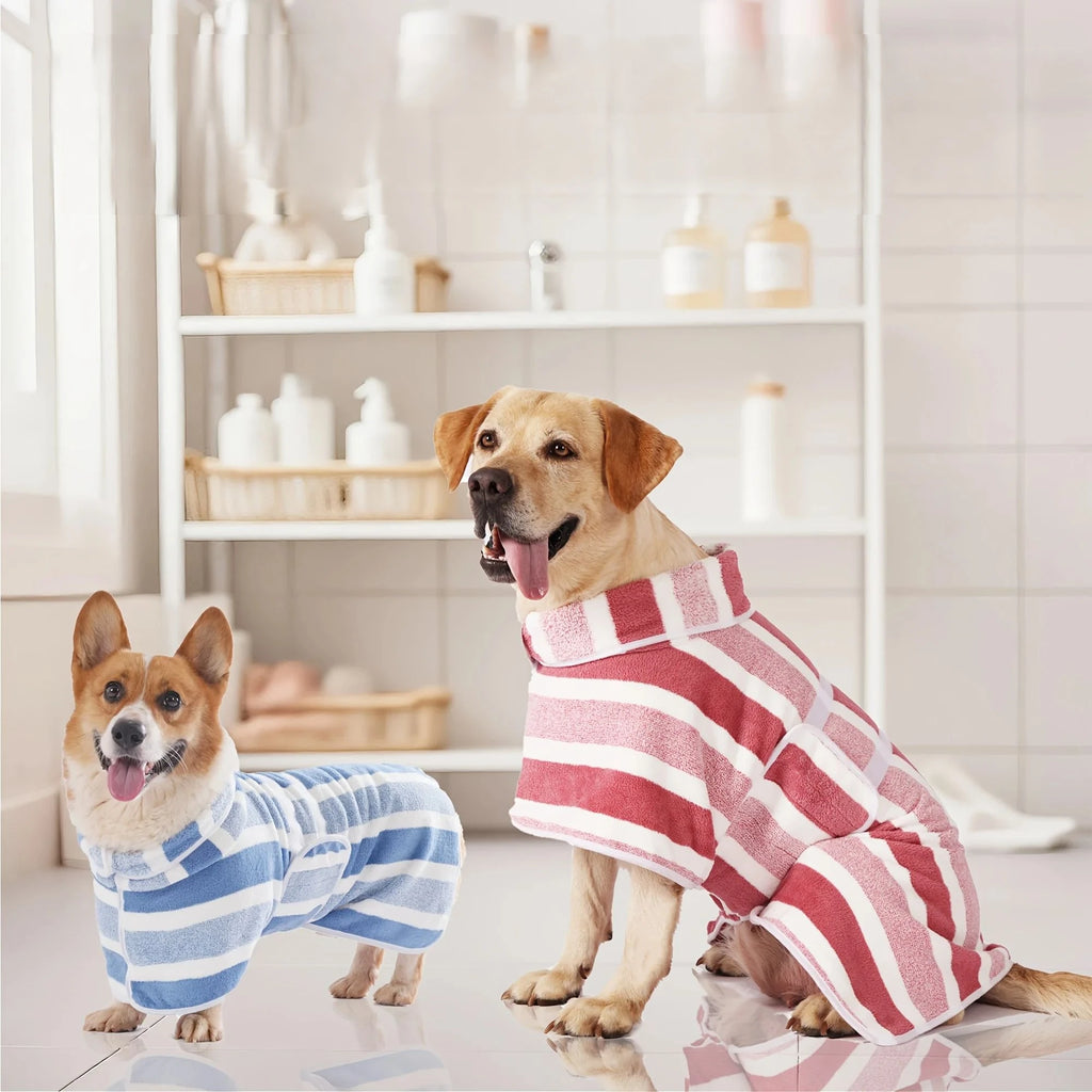 Oasis Hound™ Quick-Dry Pet Bathrobe Towel