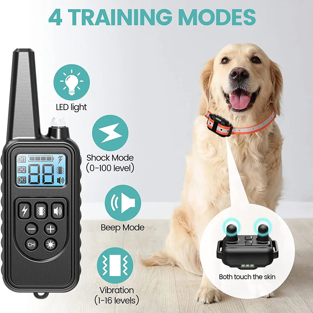 Oasis Hound™ Rechargeable Remote Dog Training Collar