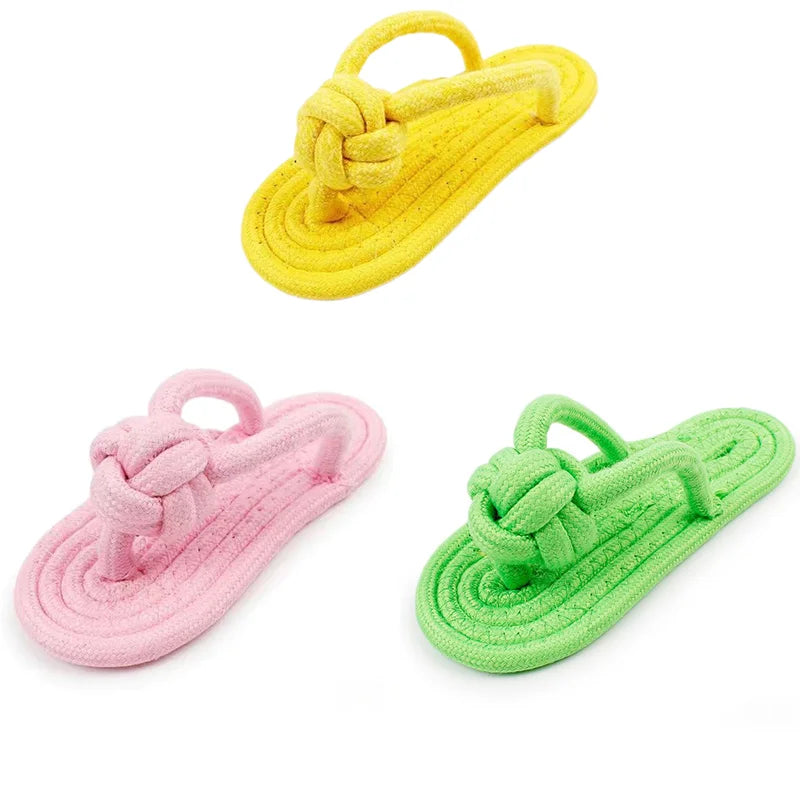 Oasis Hound™ Cotton Slipper Rope Chew Toy