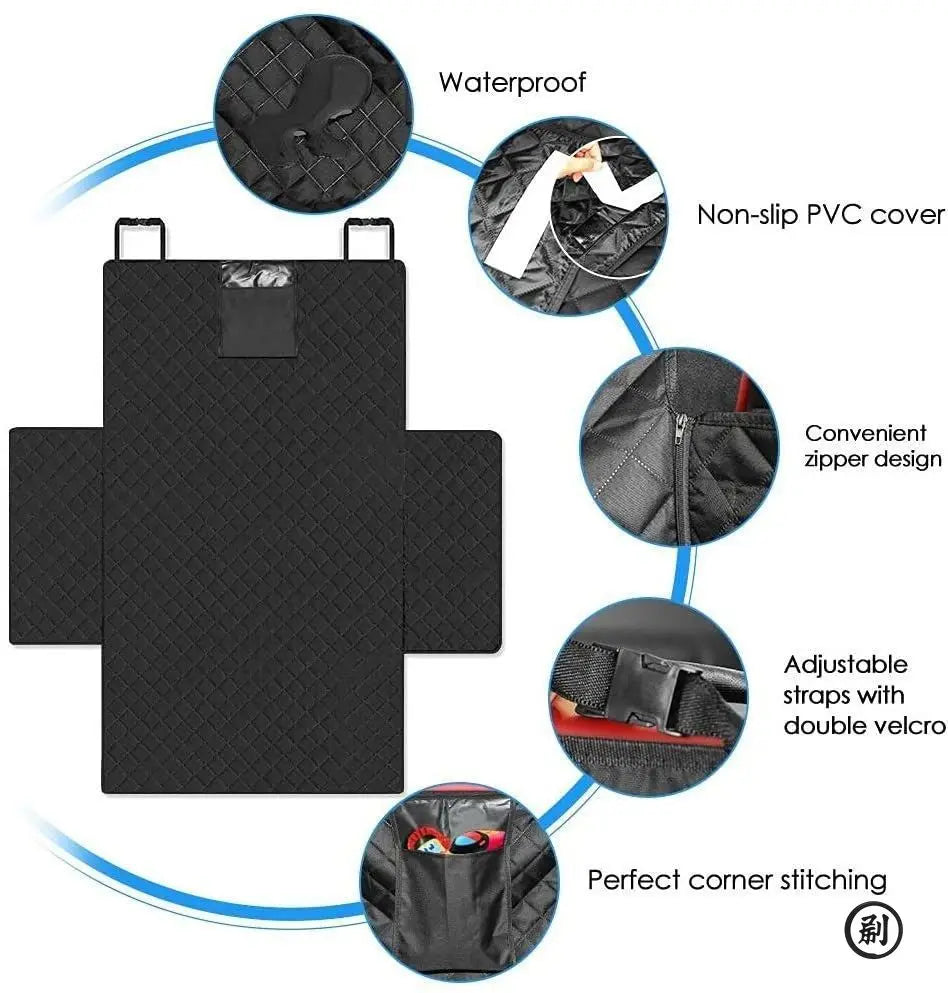 Oasis Hound™ Wear-Resistant Dog Car Seat Cover
